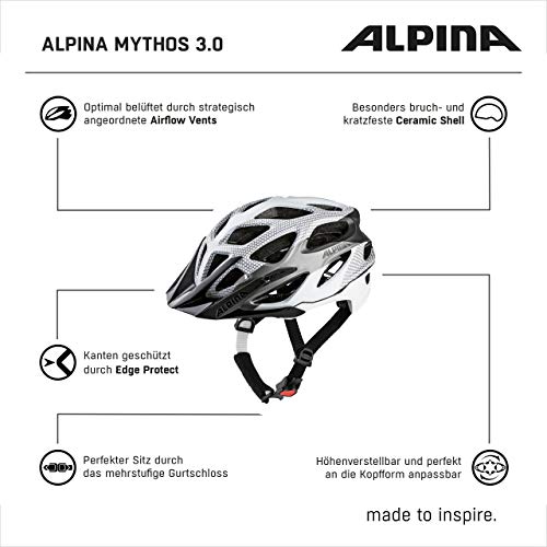 ALPINA Erwachsene Mythos 3.0 Black-White - 10