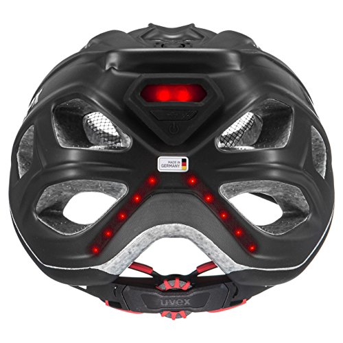 Uvex City light Helm, Grau Matt – LED-Streifen - 6
