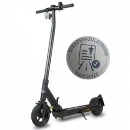 EM2GO E-Scooter FW103ST mit Straßenzulassung Display 8" Luftbereifung vorne