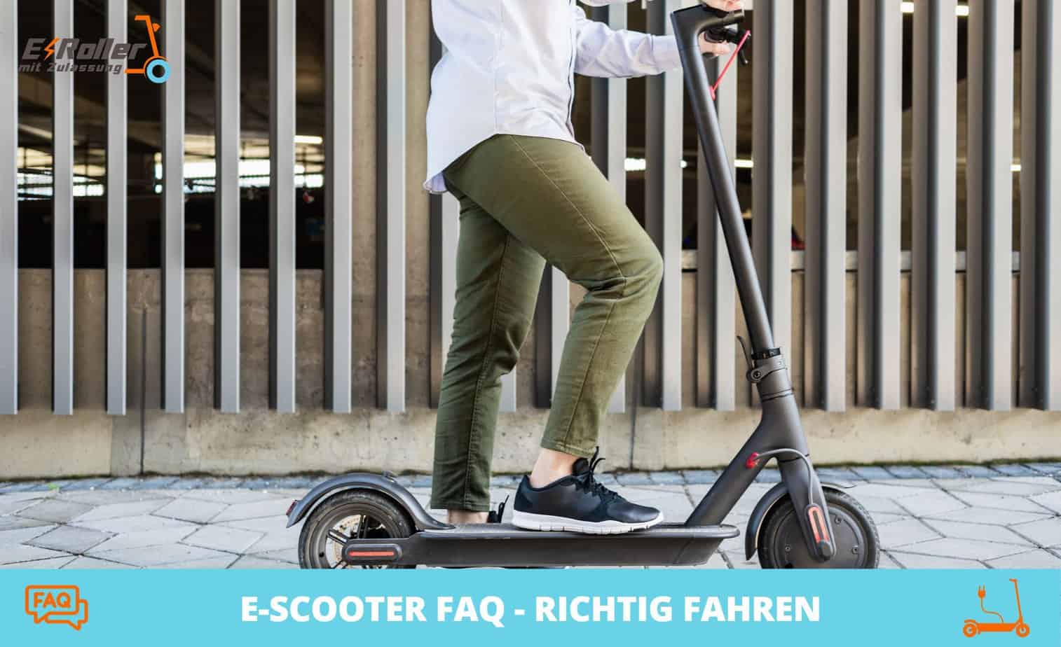 E-Scooter FAQ: Die häufigsten Fragen und Antworten